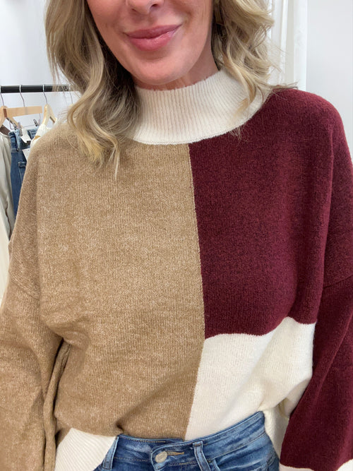 Rebecca Mock Neck Sweater