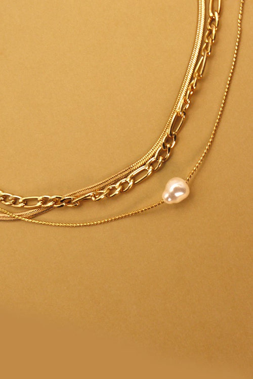 Pearl Charm Necklace