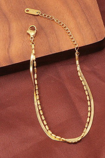 Double Chain Necklace
