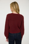 Cable Knit Bow Sweater
