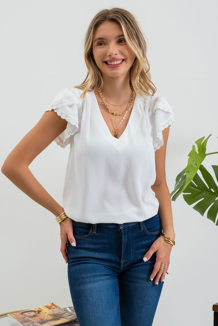 Tulip Sleeve Top