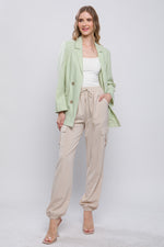 Aloe Linen Blazer
