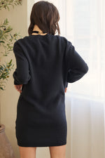 Sophia Pearl Sweater Dress