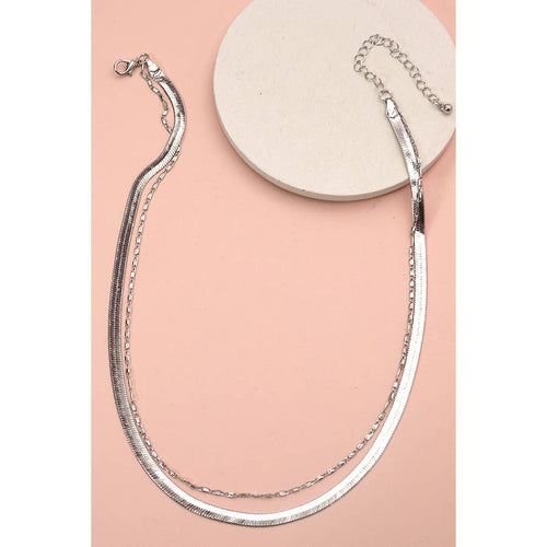 Largo Chain Necklace - Silver