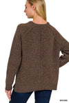 Chenille Raglan Sweater
