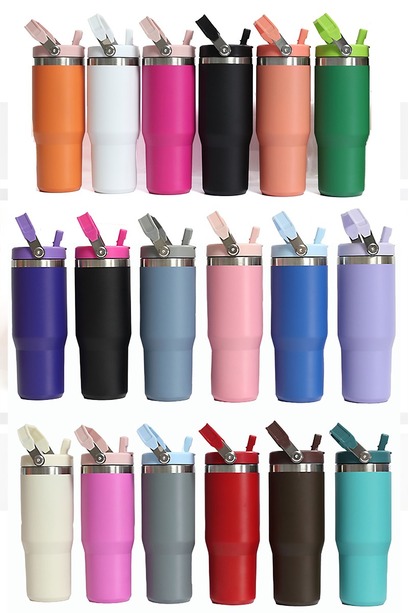 Flip Straw Tumblers