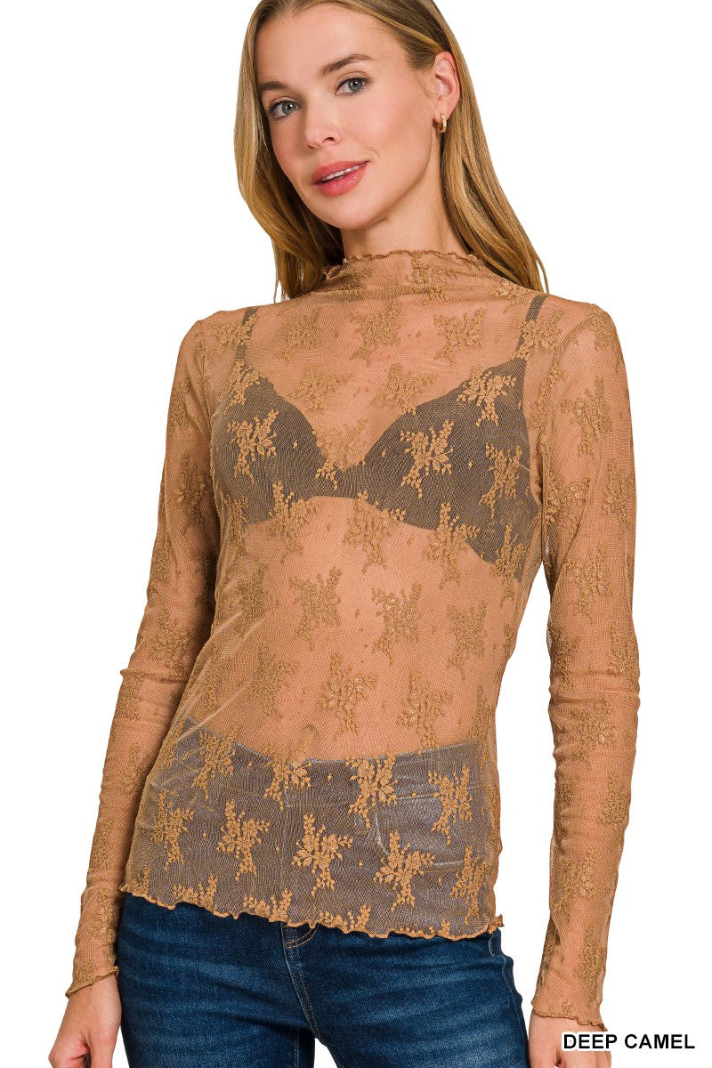 Camel Layering Top
