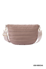 Puffer Crossbody -  Ash Mocha