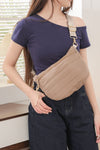 Puffer Crossbody -  Ash Mocha
