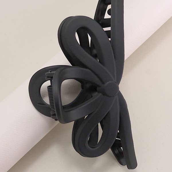 Matte Bow Hair Clip