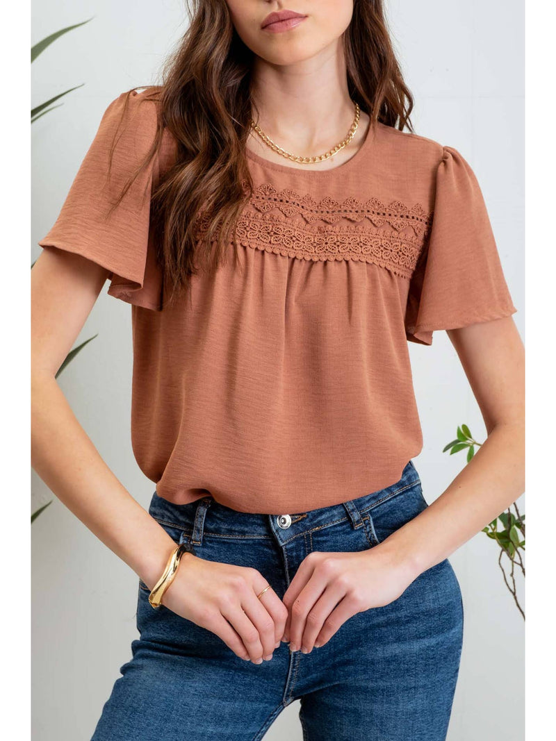 Dusty Sienna Top