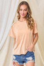 Coral Sunshine Tee