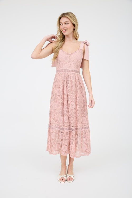 Lace Midi Dress