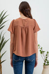 Dusty Sienna Top