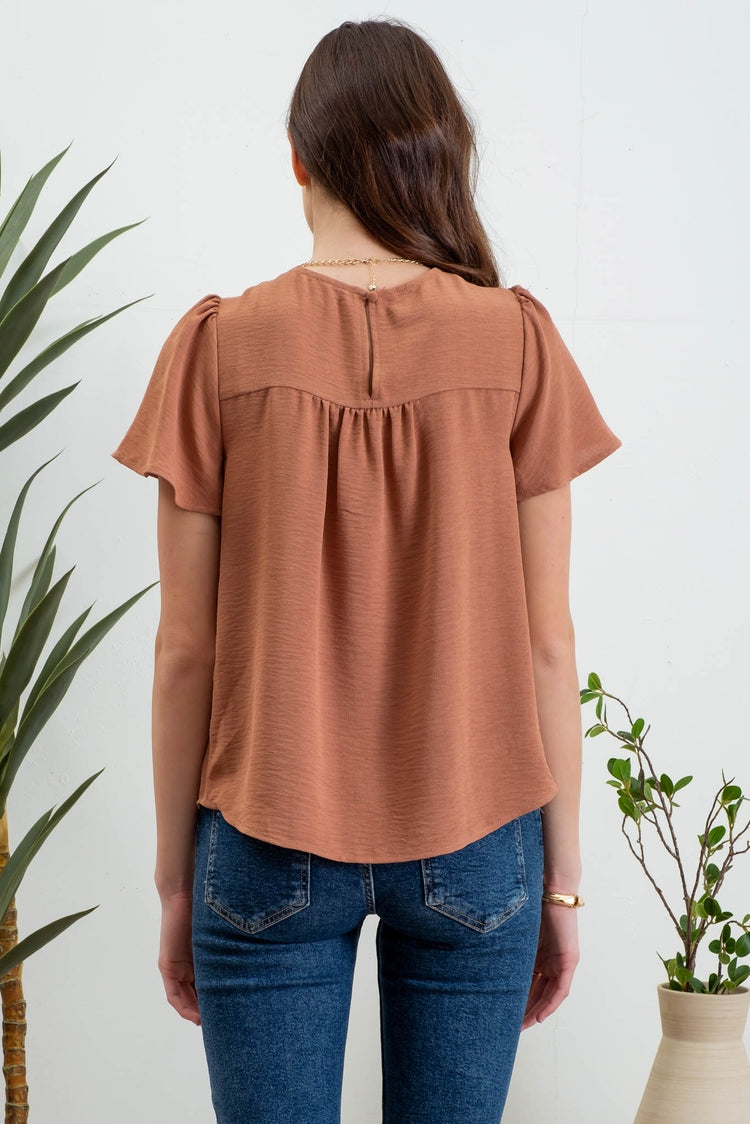 Dusty Sienna Top