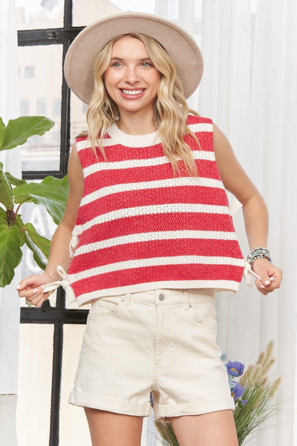 Harper Tie Sweater Tank