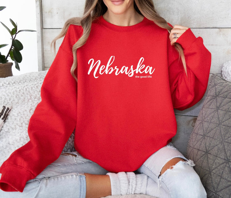 Good Life Crewneck - Red