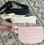 Puffer Crossbody Ivory