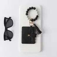 Tassel Beaded Keychain Wallets