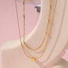 Layered Heart Necklace