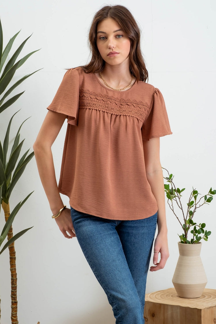 Dusty Sienna Top