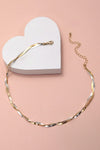 Intertwined Herringbone Necklace