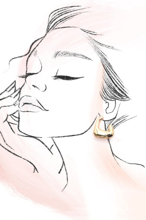 Bubble Hoop Earrings