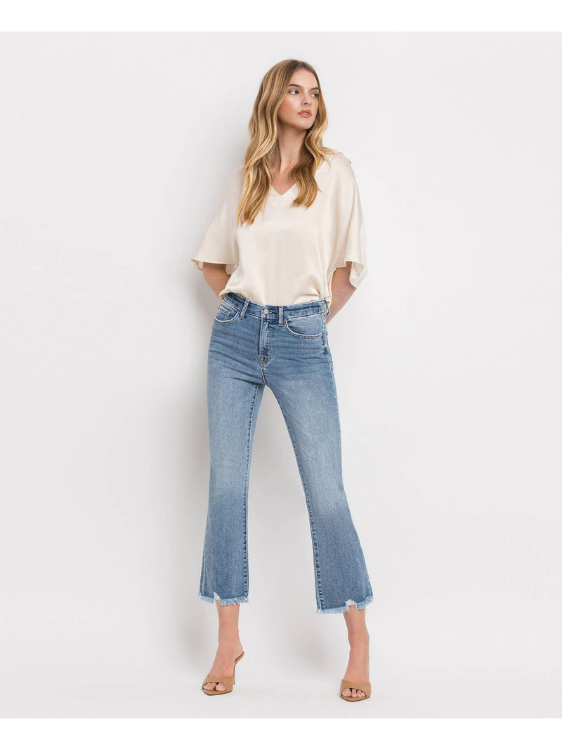 Vervet Crop Flare Jeans