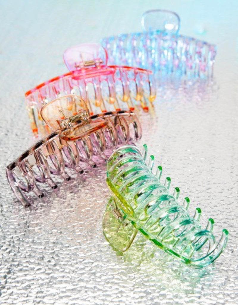 Clear Ombré Claw Clip