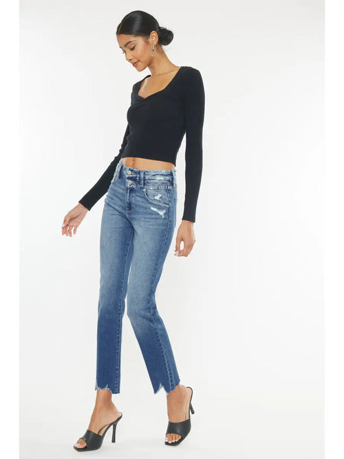 KanCan Slim Straight Denim