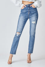 Risen Distressed Relax Skinny